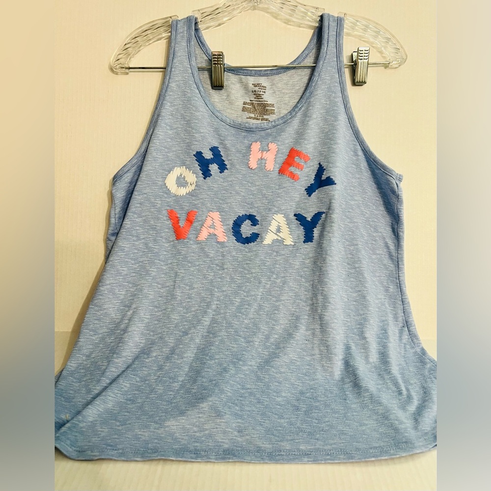Secret Treasures Sleepwear Ladies Blue Tank Top